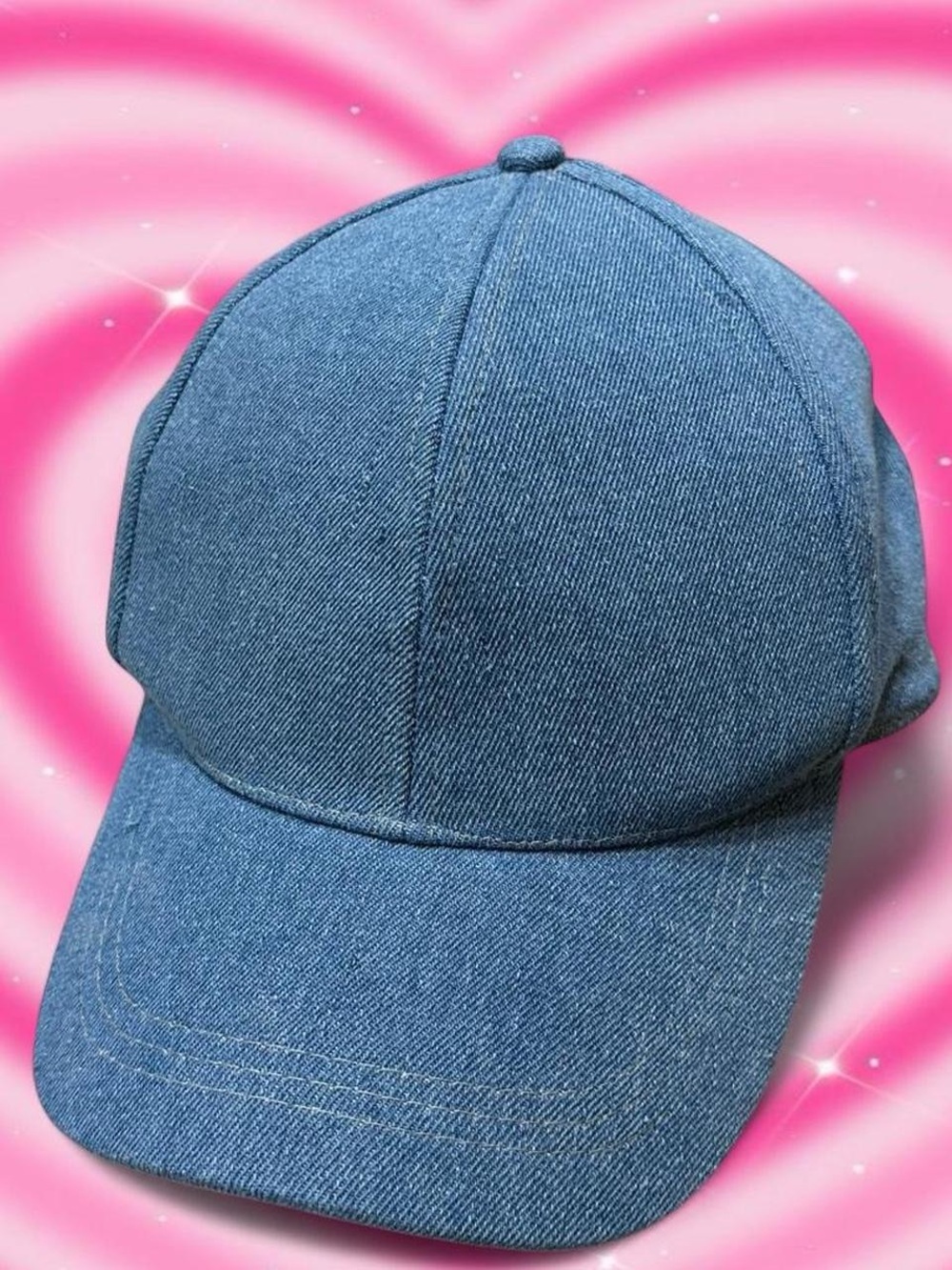 ASOS Blue Denim Baseball Cap